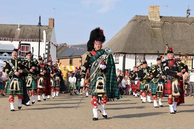 Whittlesey Festival - Peterborough Highland Pipe Band