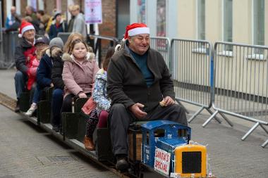Wisbech Christmas Fayre train
