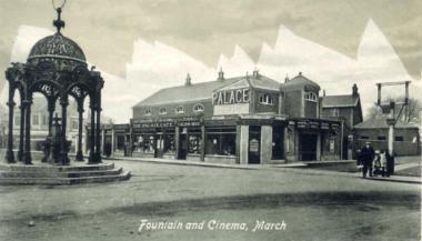 March Fountain - historic image