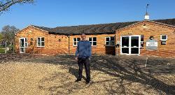 Trustee Kevin Burton at Gorefield Community Hall where a solar energy system is to be installed with support from a Net Zero Villages grant. Trustee Kevin Burton at Gorefield Community Hall where a solar energy system is to be installed with support from a Net Zero Villages grant.