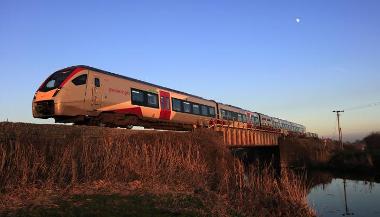 Greater Anglia train at Turves