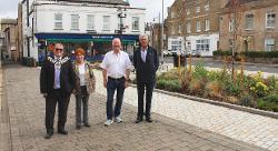 New look area of March Summer 2025 New look area of March. From left, March mayor and Fenland district councillor Andrew Woollard, with district councillors Jan French, Steve Count, Chris Seaton.